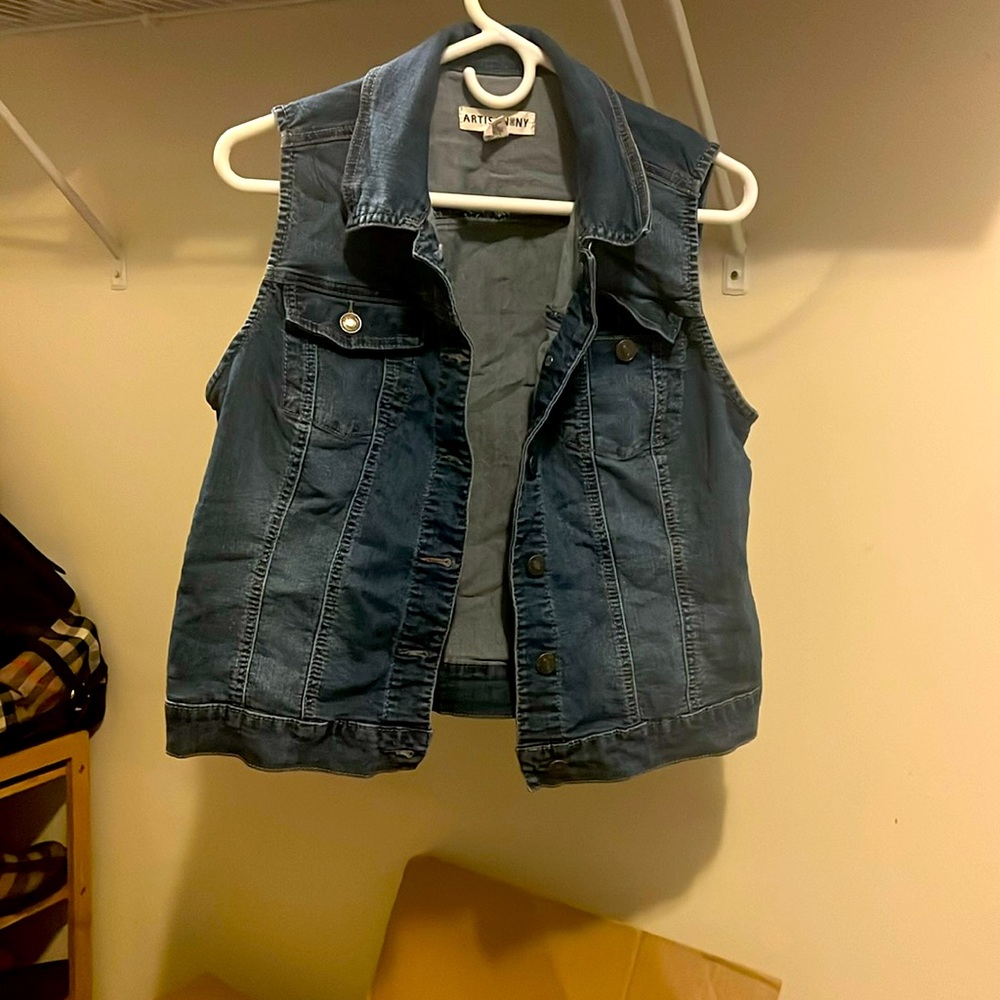 Artisan jeans vest